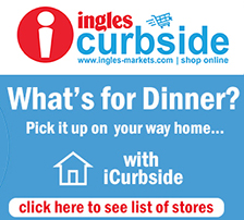 Ingles Curbside. What's for dinner. Pick it up on your way home... with iCurbside. Click here to see list of stores